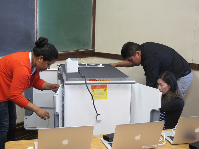 TechSpot interns working